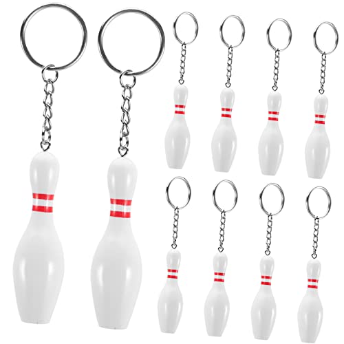 UPKOCH 10 Stück Teiliges Mini Bowling Schlüsselanhänger Dekorative Sport Anhänger Kleine Bowling Pins Praktische Schlüsselringe Bunte Souvenirs für Kindergeburtstag und Kegelspaß UPKOCH 10 Stück Teiliges Mini Bowling Schlüsselanhänger Dekorative Sport Anhänger Kleine Bowling Pins Praktische Schlüsselringe Bunte Souvenirs für Kindergeburtstag und Kegelspaß von UPKOCH