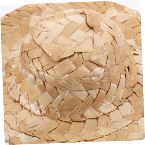 UPKOCH 10 Stück Teiliges Mini Handgewebte Strohhüte mit Kinnriemen Winzige Sombrero Puppenhüte aus Bambus Kreative DIY Dekoration für Puppenhaus Sommerliche Miniatur Hüte für UPKOCH 10 Stück Teiliges Mini Handgewebte Strohhüte mit Kinnriemen Winzige Sombrero Puppenhüte aus Bambus Kreative DIY Dekoration für Puppenhaus Sommerliche Miniatur Hüte für von UPKOCH