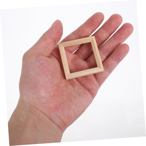 UPKOCH 10 Stück Teiliges Mini Holz Fotorahmen für Puppenhaus Handgefertigte Naturbelassene Miniatur Bilderrahmen Langlebig und Detailreich für Mini Haus Dekoration und Bastelzubehör UPKOCH 10 Stück Teiliges Mini Holz Fotorahmen für Puppenhaus Handgefertigte Naturbelassene Miniatur Bilderrahmen Langlebig und Detailreich für Mini Haus Dekoration und Bastelzubehör von UPKOCH
