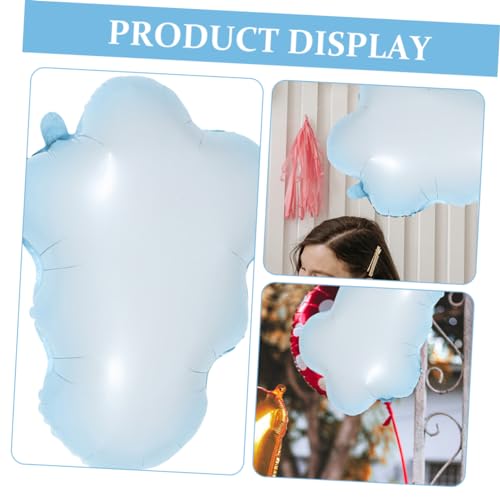 UPKOCH 10 Stück Teiliges Wolken Folienballon Pastellfarbene Aluminiumfolie Langlebige Partydekoration für Shower Geburtstagsparty Indoor und Outdoor Geeignet UPKOCH 10 Stück Teiliges Wolken Folienballon Pastellfarbene Aluminiumfolie Langlebige Partydekoration für Shower Geburtstagsparty Indoor und Outdoor Geeignet von UPKOCH