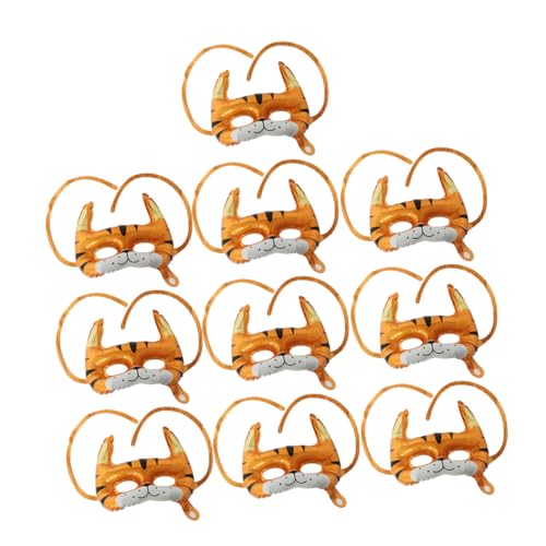 UPKOCH 10 Tiermasken Luftballons aus Aluminiumfolie Einzigartige Tigerballons für Partys Karneval und Festliche Anlässe Einfach zu Dekorieren und Schnell Aufzublasen UPKOCH 10 Tiermasken Luftballons aus Aluminiumfolie Einzigartige Tigerballons für Partys Karneval und Festliche Anlässe Einfach zu Dekorieren und Schnell Aufzublasen von UPKOCH