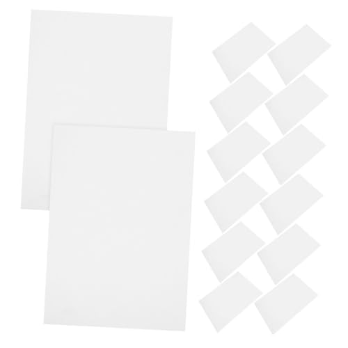 UPKOCH 100 Stück Aquarellpapier M² Professionelles Malpapier für Wasserfarben Weiße Zeichenblätter im Großpack Geeignet für Anfänger Hobby und Kunstunterricht von UPKOCH