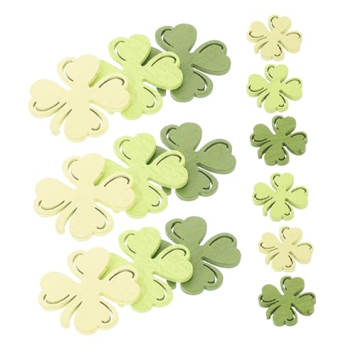 UPKOCH 100 Stück Holzklee Konfetti für Patrick's Day Dekorative Holzscheiben für Tischdekoration DIY Projekte und Vielseitig und Detailreich Gestaltet UPKOCH 100 Stück Holzklee Konfetti für Patrick's Day Dekorative Holzscheiben für Tischdekoration DIY Projekte und Vielseitig und Detailreich Gestaltet von UPKOCH