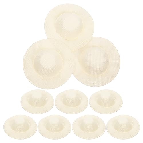 UPKOCH Puppenhut-Set Miniaturhüte Für Bastelprojekte Minihüte Für Puppen Bastelzubehör UPKOCH Puppenhut-Set Miniaturhüte Für Bastelprojekte Minihüte Für Puppen Bastelzubehör von UPKOCH