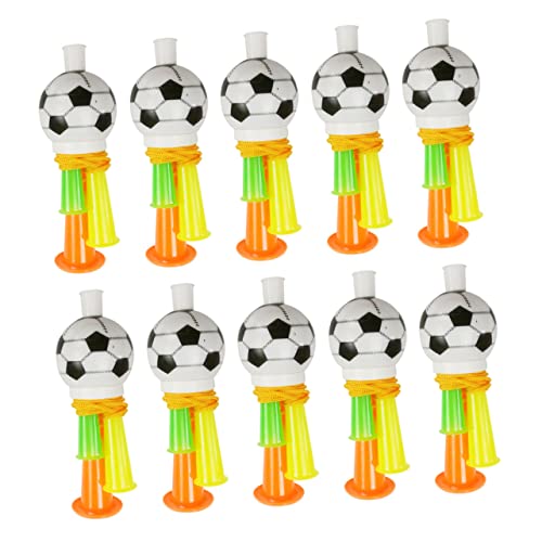 UPKOCH 10Stücke Fußballspiel Horn Trompeten Jubelnde Requisiten für Fußballfans Lauter Sound für Sportevents Partys und Feiern UPKOCH 10Stücke Fußballspiel Horn Trompeten Jubelnde Requisiten für Fußballfans Lauter Sound für Sportevents Partys und Feiern von UPKOCH