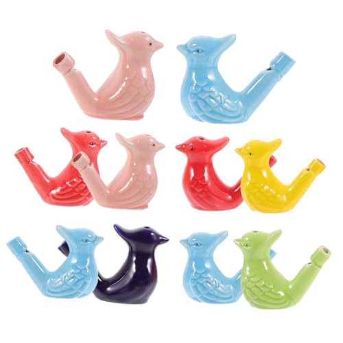 UPKOCH 10Stücke Teiliges Cartoon Wasservogelpfeifen für Keramikwasserpfiffe Lustige Pfeifen Spielzeuge zur Musikalischen und Spielspaß für Partys UPKOCH 10Stücke Teiliges Cartoon Wasservogelpfeifen für Keramikwasserpfiffe Lustige Pfeifen Spielzeuge zur Musikalischen und Spielspaß für Partys von UPKOCH