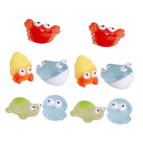 UPKOCH Harz Mini Tier 10 Stücke Marine Tier Figuren Mini Meer Tier Statue Aquarium Dekorationen UPKOCH Harz Mini Tier 10 Stücke Marine Tier Figuren Mini Meer Tier Statue Aquarium Dekorationen von UPKOCH