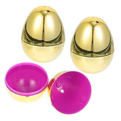 UPKOCH 10st Osterei Kapseln Für Spielzeugautomaten Glänzende Eier Maschineneier Party Kakaoeier Beute Eier Basteln Gekochtes Standwerkzeug Schokoladeneier Stapel Golden Plastik UPKOCH 10st Osterei Kapseln Für Spielzeugautomaten Glänzende Eier Maschineneier Party Kakaoeier Beute Eier Basteln Gekochtes Standwerkzeug Schokoladeneier Stapel Golden Plastik von UPKOCH
