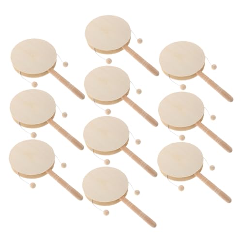 UPKOCH 10stücke Junge Mädchen Rassel Trommel Unbehandelte Holz Rassel Spielzeuge Für DIY Projekte Kreative Musikinstrumente Kunst Und Musik Für Vorschulkinder UPKOCH 10stücke Junge Mädchen Rassel Trommel Unbehandelte Holz Rassel Spielzeuge Für DIY Projekte Kreative Musikinstrumente Kunst Und Musik Für Vorschulkinder von UPKOCH