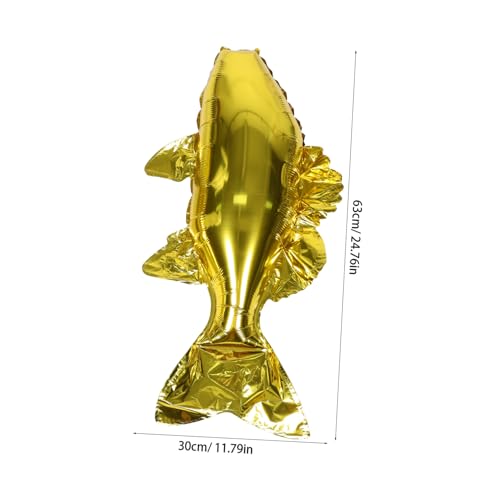 UPKOCH 12 Stück Goldfisch Folienballons in Lebhaften Farben Robuste Aluminiumfolie Einfach Aufzublasen Vielseitig für Shower Kindergeburtstag und Meerestier Mottopartys Indoor UPKOCH 12 Stück Goldfisch Folienballons in Lebhaften Farben Robuste Aluminiumfolie Einfach Aufzublasen Vielseitig für Shower Kindergeburtstag und Meerestier Mottopartys Indoor von UPKOCH