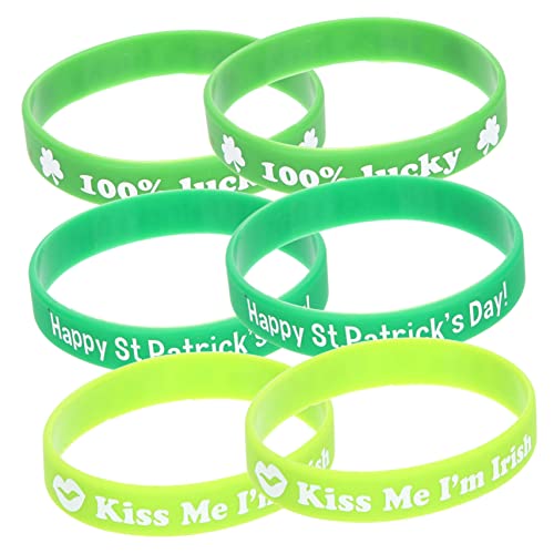 UPKOCH 12 Stück Irisches Armband Mit Schlüssel Süße Armbänder Für Leuchtende LED Armbänder Kinderhalter Leuchtende Armbänder Armband Für Van Knicklichter Für Erwachsene Id von UPKOCH
