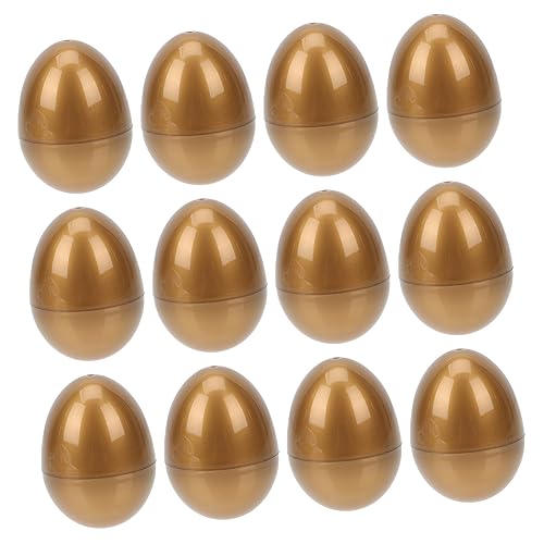 UPKOCH 12 Stück Ostereier Ostereier Dekorationsset Osterkörbchen Füller Osterfüller Eierkartons Ostereier Verzierungen Osterdekorationsboxen Kunststoff Golden UPKOCH 12 Stück Ostereier Ostereier Dekorationsset Osterkörbchen Füller Osterfüller Eierkartons Ostereier Verzierungen Osterdekorationsboxen Kunststoff Golden von UPKOCH