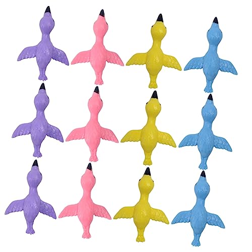 UPKOCH 12 Stück Teiliges Flamingo Finger Lustiges Schleuder aus Sicherem TPR Wiederverwendbar und Waschbar Party Mitgebsel für Stressabbau und UPKOCH 12 Stück Teiliges Flamingo Finger Lustiges Schleuder aus Sicherem TPR Wiederverwendbar und Waschbar Party Mitgebsel für Stressabbau und von UPKOCH