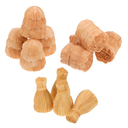 UPKOCH 12 Stück Teiliges Mini Heuballen Realistische Kleine Strohballen mit Stabiler Basis Vielseitige Western Tischdekoration für Herbst Garten und Büro Miniatur Bauernhof deko UPKOCH 12 Stück Teiliges Mini Heuballen Realistische Kleine Strohballen mit Stabiler Basis Vielseitige Western Tischdekoration für Herbst Garten und Büro Miniatur Bauernhof deko von UPKOCH