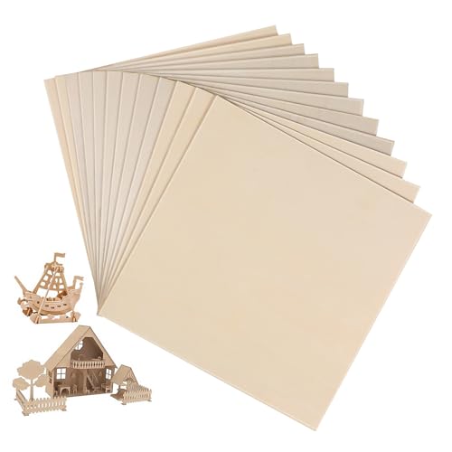 UPKOCH 12 Stück quadratische Bretter Lindenholzbretter Planke für Sperrholzplatten Birke Holzhandwerksvorräte Holzquadrate zum Bemalen unfertige Holzquadrate Unbemalte Holzquadrate Pappel UPKOCH 12 Stück quadratische Bretter Lindenholzbretter Planke für Sperrholzplatten Birke Holzhandwerksvorräte Holzquadrate zum Bemalen unfertige Holzquadrate Unbemalte Holzquadrate Pappel von UPKOCH