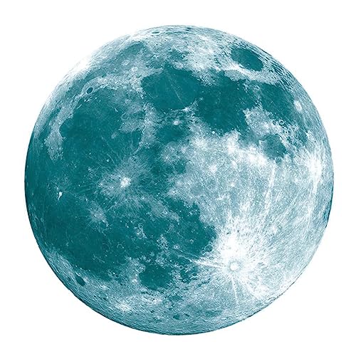 UPKOCH 12 aufkleber kinder im Dunkeln leuchtende Aufkleber Wandaufkleber Wandtattoos Aufkleber für die Wanddekoration Mondaufkleber scheinen Applikationen von UPKOCH