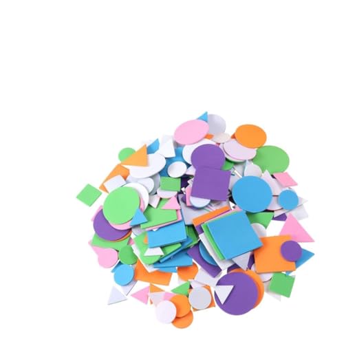 UPKOCH 1250stücke Eva Geometrische Form Aufkleber Bunte Selbstklebende Moosgummi Sticker Für Junge Mädchen Mit Zufälligen Und Farben Für Bastelprojekte Und Lernmaterialien UPKOCH 1250stücke Eva Geometrische Form Aufkleber Bunte Selbstklebende Moosgummi Sticker Für Junge Mädchen Mit Zufälligen Und Farben Für Bastelprojekte Und Lernmaterialien von UPKOCH
