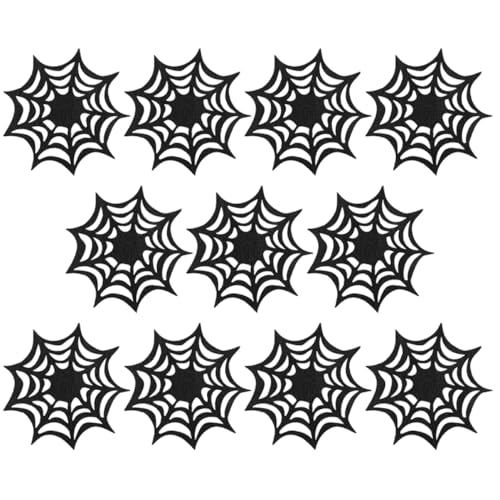 UPKOCH 12St Strohhalme Halloween- Trinken Bausatz sprühen Halloween Dekoration Halloween Decor filzmatte Kaffeetassen Untersetzer Wiederverwendbare Tassenkissen Vlies Black UPKOCH 12St Strohhalme Halloween- Trinken Bausatz sprühen Halloween Dekoration Halloween Decor filzmatte Kaffeetassen Untersetzer Wiederverwendbare Tassenkissen Vlies Black von UPKOCH