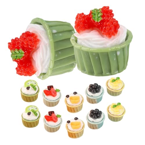 UPKOCH 12Stücke Dekoratives Kuchenmodell Realistisches Simulationskuchen für Kuchendekoration Handgefertigte Kunstwerke für Bäckerei Hochzeitsfeiern UPKOCH 12Stücke Dekoratives Kuchenmodell Realistisches Simulationskuchen für Kuchendekoration Handgefertigte Kunstwerke für Bäckerei Hochzeitsfeiern von UPKOCH
