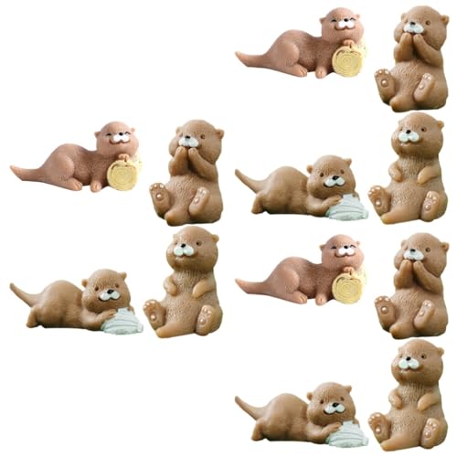 UPKOCH 12stücke Miniatur Otter Figuren Aus Harz Für Kuchendekoration Terrarium-Dekoration Und Bastelprojekte Niedliche Kleine Otter Ornamente Für Zuhause Und Garten UPKOCH 12stücke Miniatur Otter Figuren Aus Harz Für Kuchendekoration Terrarium-Dekoration Und Bastelprojekte Niedliche Kleine Otter Ornamente Für Zuhause Und Garten von UPKOCH