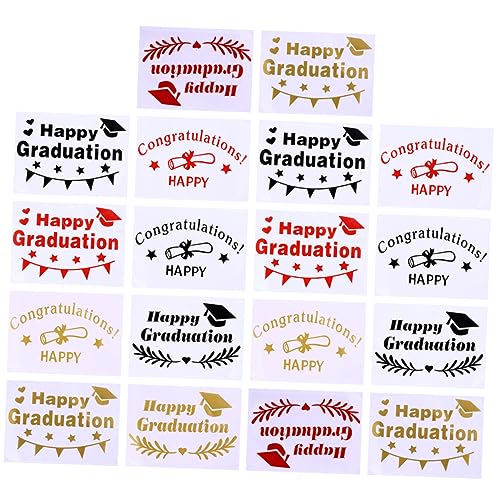 UPKOCH 18 Bögen Abschlussballonaufkleber Dekoration Klare Ballons Ballongirlande Ballongrößenmesser Würfel Blumenballons Ballonsäulenständer Geburtstagsballons Buchstabenballonaufkleber UPKOCH 18 Bögen Abschlussballonaufkleber Dekoration Klare Ballons Ballongirlande Ballongrößenmesser Würfel Blumenballons Ballonsäulenständer Geburtstagsballons Buchstabenballonaufkleber von UPKOCH