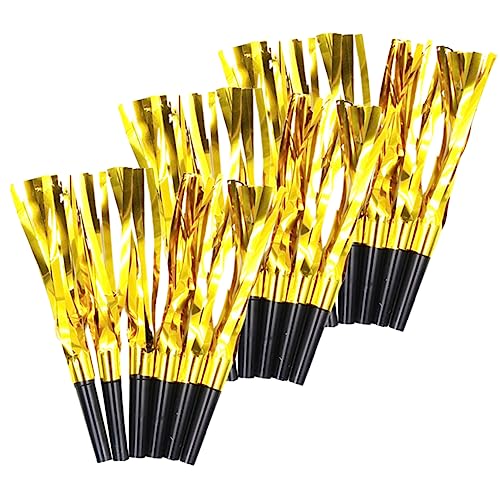 UPKOCH 18 Stk Pfeife für hühner verweihnachtet spielzeuge nupsis Trick Puncher Partyhörner und Gebläse Geburtstag Blowouts Krachmacher Plastik Golden UPKOCH 18 Stk Pfeife für hühner verweihnachtet spielzeuge nupsis Trick Puncher Partyhörner und Gebläse Geburtstag Blowouts Krachmacher Plastik Golden von UPKOCH