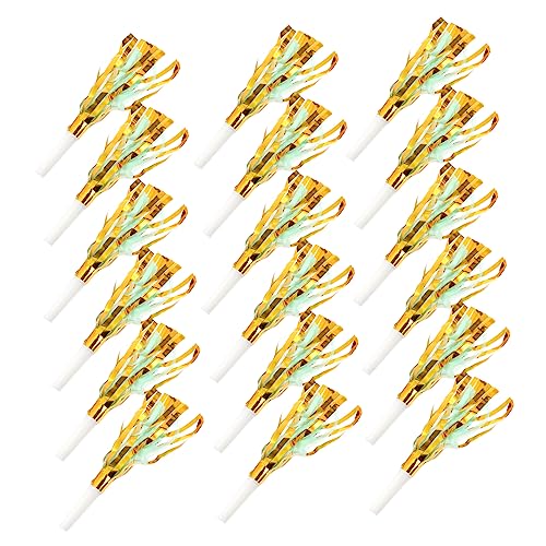 UPKOCH 18 Stk Requisiten für Partyatmosphäre Streamer verrückte Pfeife Blasrohr Partygeschenke geräuschemacher cheers spielwaren draußen dekoration party Partyzubehör bunte Pfeife Plastik von UPKOCH