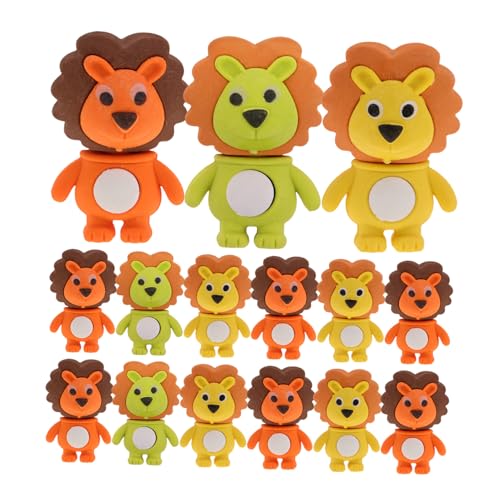 UPKOCH 18 Stück Teiliges Tier Radiergummi in Drei Farben Langlebige Kinderfreundliche Schulbedarf Radiergummis als für Schüler mit Feiner Verarbeitung und Dekorativem Design UPKOCH 18 Stück Teiliges Tier Radiergummi in Drei Farben Langlebige Kinderfreundliche Schulbedarf Radiergummis als für Schüler mit Feiner Verarbeitung und Dekorativem Design von UPKOCH