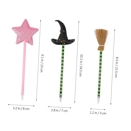 UPKOCH 18 Teiliges Hexen Kugelschreiber mit Besenmotiv Glattes Schreiben Bunte Party für Halloween Valentinstag und Schulfeiern Mitgebsel für Kindergeburtstage und Klassenzimmer UPKOCH 18 Teiliges Hexen Kugelschreiber mit Besenmotiv Glattes Schreiben Bunte Party für Halloween Valentinstag und Schulfeiern Mitgebsel für Kindergeburtstage und Klassenzimmer von UPKOCH