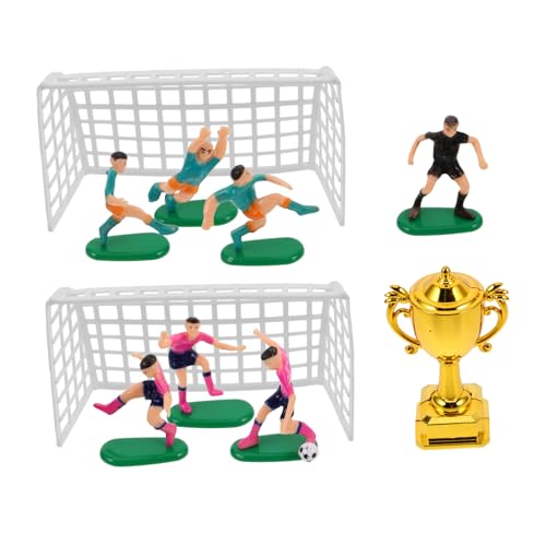 UPKOCH 1Satz Trophäenmodell für Puppenhaus Fußball Dekoration Realistischer Fußballspieler Kuchenaufsätze und Miniaturzubehör für Kreative Spielideen UPKOCH 1Satz Trophäenmodell für Puppenhaus Fußball Dekoration Realistischer Fußballspieler Kuchenaufsätze und Miniaturzubehör für Kreative Spielideen von UPKOCH