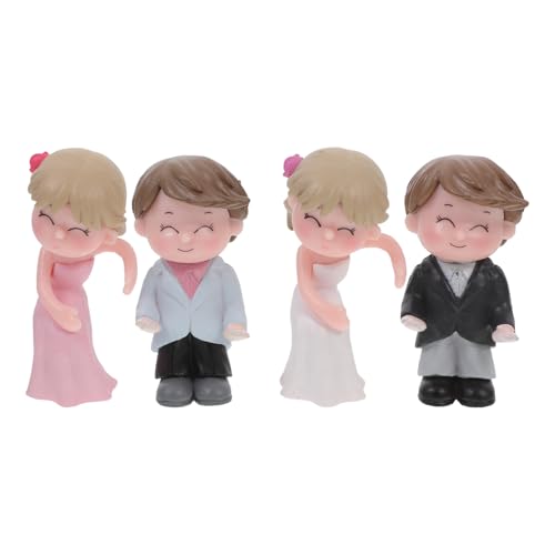 UPKOCH Braut Figurine Kuchen Toer Set Einzigartige Geburtstag Kuchen Dekoration 2 Paare Von Paare Figuren UPKOCH Braut Figurine Kuchen Toer Set Einzigartige Geburtstag Kuchen Dekoration 2 Paare Von Paare Figuren von UPKOCH