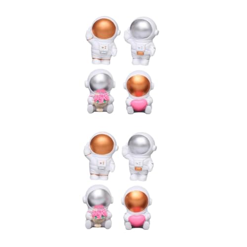 UPKOCH 2 Sätze Astronauten-ornamente Kuchenverzierung Goldener Tortenaufsatz Schiff -lampe Desktop-dekorationen Kuchendekoration Weltraumspielzeug Gold Für Kuchen Harz 4 Stück * 2 UPKOCH 2 Sätze Astronauten-ornamente Kuchenverzierung Goldener Tortenaufsatz Schiff -lampe Desktop-dekorationen Kuchendekoration Weltraumspielzeug Gold Für Kuchen Harz 4 Stück * 2 von UPKOCH