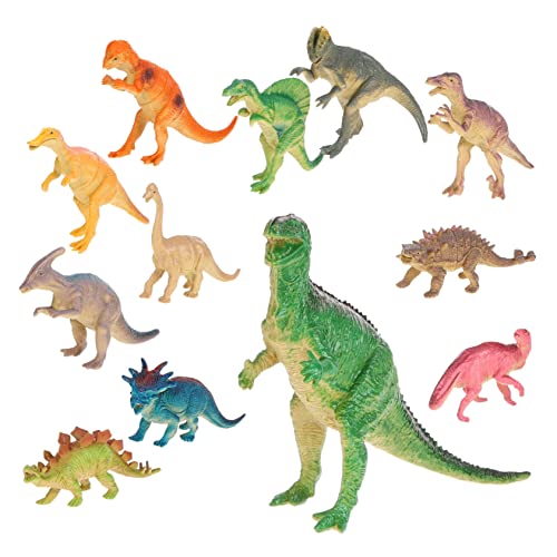 UPKOCH 2 Sätze Dinosaurier-Spielzeug Tischdekoration Miniaturspielzeug Mini-Spielzeug Dinosaurier-schmuck Desktop-Dekoration Minispielzeug Für Kinder Anzahl Kleinkind Spielzeugset Plastik von UPKOCH