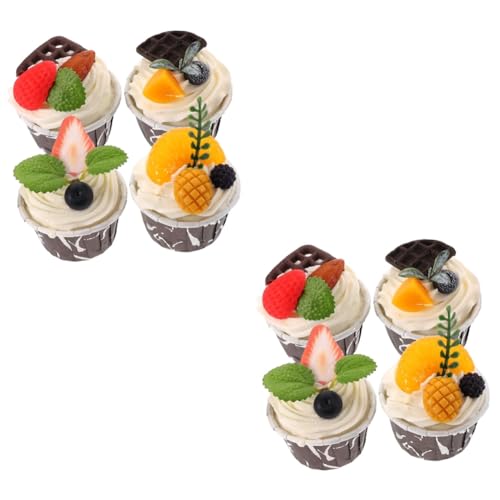 UPKOCH 2 Sätze Simuliertes Weiches Kunstei Künstliche Kuchen Prop Tischdekoration Für Torten Künstliche Dessertdekoration Künstliches Essen Lebensechte Gefälschte Kuchen Pu 4 Stück * 2 UPKOCH 2 Sätze Simuliertes Weiches Kunstei Künstliche Kuchen Prop Tischdekoration Für Torten Künstliche Dessertdekoration Künstliches Essen Lebensechte Gefälschte Kuchen Pu 4 Stück * 2 von UPKOCH