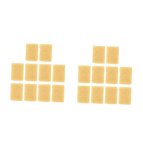 UPKOCH 2 Sätze Teiliges Skateboard Radiergummi Reinigungswerkzeug Effektiver Sandpapier Reiniger Für Müheloses Entfernen Von Schmutz Und Rückständen 10 Stück * 2 von UPKOCH