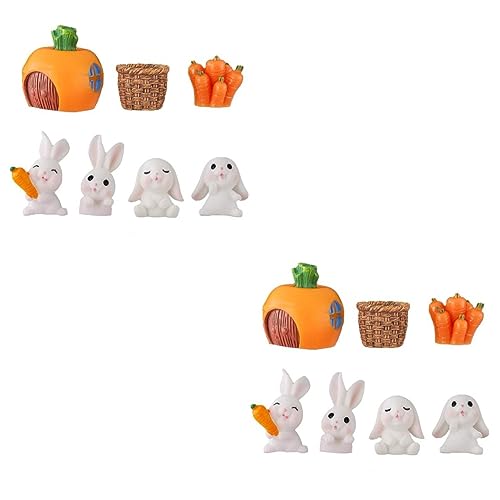 UPKOCH 2 Sets Hasen Ornament Miniatur Kaninchen Figur Topper Dekoration Hasen Auto Figur Geburtstags Cupcake Kleine Hasen Figur Mikro Landschaft Hase Miniatur Kaninchen Zum UPKOCH 2 Sets Hasen Ornament Miniatur Kaninchen Figur Topper Dekoration Hasen Auto Figur Geburtstags Cupcake Kleine Hasen Figur Mikro Landschaft Hase Miniatur Kaninchen Zum von UPKOCH