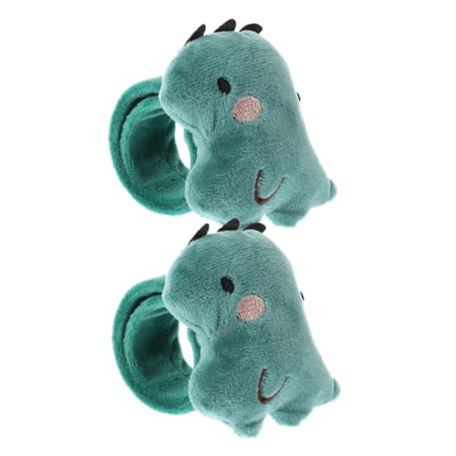 UPKOCH 2 Stück Dinosaurier Klatscharmbänder für Niedliche Tier Handgelenkbänder als Partygeschenke und Dekoration für Geburtstagsfeiern von UPKOCH