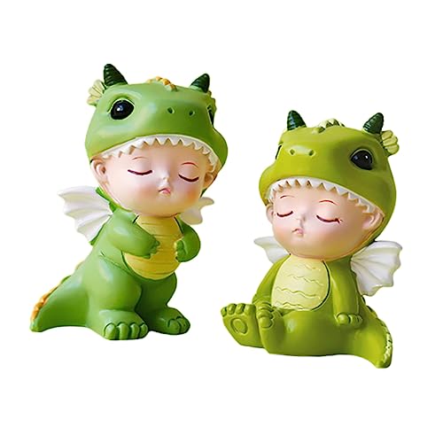 UPKOCH 2 Stück Dinosaurierbabyfigur Tortenverzierung Zum Kindergeburtstag Desktop-ornament Kuchenschmuck Fotografie-requisiten Kuchen-skulptur Kuchendeokr Cartoon -puppe Schmuck Harz Grün UPKOCH 2 Stück Dinosaurierbabyfigur Tortenverzierung Zum Kindergeburtstag Desktop-ornament Kuchenschmuck Fotografie-requisiten Kuchen-skulptur Kuchendeokr Cartoon -puppe Schmuck Harz Grün von UPKOCH