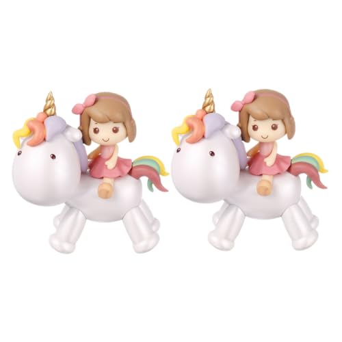 UPKOCH 2stücke Teiliges Einhorn Mädchen Figurine Kuchendekoration Dekorative Tortenfiguren Für Shower Geburtstagsfeiern Und Mehr Tortenaufleger Mit Niedlichem Design UPKOCH 2stücke Teiliges Einhorn Mädchen Figurine Kuchendekoration Dekorative Tortenfiguren Für Shower Geburtstagsfeiern Und Mehr Tortenaufleger Mit Niedlichem Design von UPKOCH