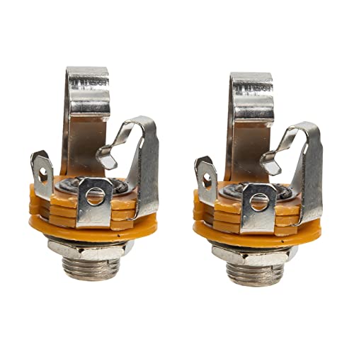 UPKOCH 2 Stück Gitarre Klinkenbuchse Stereo Eingangssocket aus Metall Robustes Zubehör für Gitarre und Bass Praktische Montage Teiliges Professionellen Instrumentenreparatur UPKOCH 2 Stück Gitarre Klinkenbuchse Stereo Eingangssocket aus Metall Robustes Zubehör für Gitarre und Bass Praktische Montage Teiliges Professionellen Instrumentenreparatur von UPKOCH