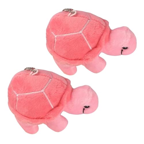 UPKOCH 2stücke Plüsch-tierchen Schlüsselanhänger Süße Kleine Schildkröten Deko- Für Taschen Rucksäcke Und Für Geburtstage Hochzeiten Und Valentinstag von UPKOCH