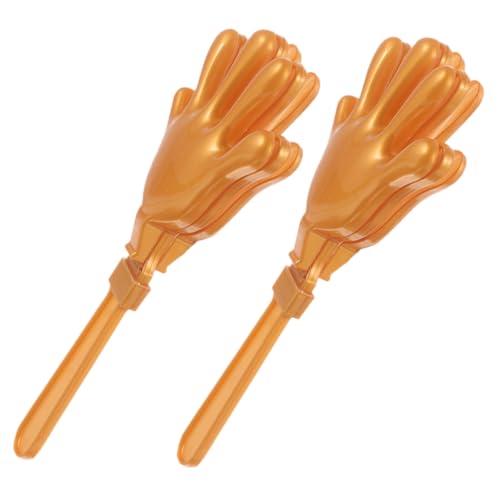 UPKOCH 2 Stück Kleines Klatschen Geräuschemacher Handklatscher Krachmacher Farbige Handklöppel Wiederverwendbarer Handklöppel Partykrachmacher Plastik Golden UPKOCH 2 Stück Kleines Klatschen Geräuschemacher Handklatscher Krachmacher Farbige Handklöppel Wiederverwendbarer Handklöppel Partykrachmacher Plastik Golden von UPKOCH
