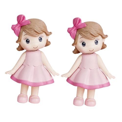UPKOCH 2 Stück Kuchendekoration Geburtstagstorte Kuchenfigur Hochzeitstorte Topper Kuchenschmuck Kuchendeckel Miniaturpuppe Tischpuppe für Mädchen Miniatur-Mädchen- Polymer-Ton UPKOCH 2 Stück Kuchendekoration Geburtstagstorte Kuchenfigur Hochzeitstorte Topper Kuchenschmuck Kuchendeckel Miniaturpuppe Tischpuppe für Mädchen Miniatur-Mädchen- Polymer-Ton von UPKOCH