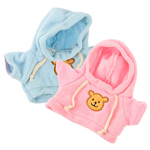 UPKOCH 2 Stück Puppen Ersetzen Kleidung Ausgestopft Tragen Plüschpuppe Bärenkleidung Entzückendes Bärendekor Puppenkostüm Zarte Puppenkleidung Stoff UPKOCH 2 Stück Puppen Ersetzen Kleidung Ausgestopft Tragen Plüschpuppe Bärenkleidung Entzückendes Bärendekor Puppenkostüm Zarte Puppenkleidung Stoff von UPKOCH