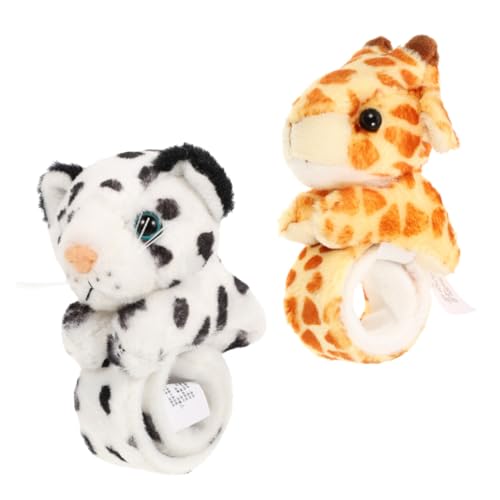 UPKOCH 2 Stück Teiliges Slap Armband mit Plüsch Tiermotiven Komfortabel Robust und Leicht als Geburtstagsgeschenk und Party Mitgebsel für Jungen und Mädchen UPKOCH 2 Stück Teiliges Slap Armband mit Plüsch Tiermotiven Komfortabel Robust und Leicht als Geburtstagsgeschenk und Party Mitgebsel für Jungen und Mädchen von UPKOCH