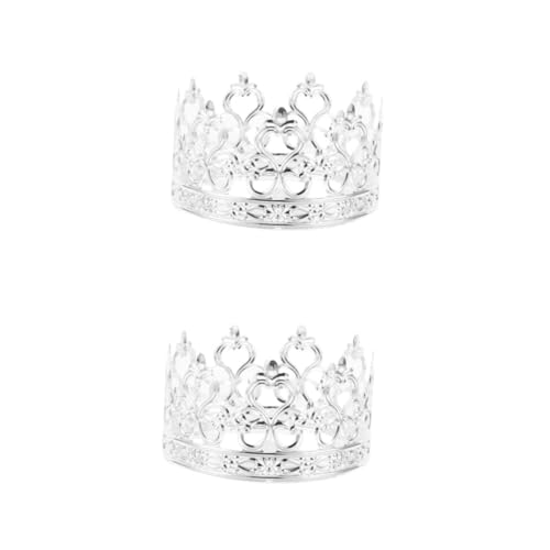 UPKOCH 2 Stücke Geburtstagskrone Krone Für Kuchendeckel Silber Happy Birthday Mom Dekorationen Eisenblech Krone Kuchendeckel Silber UPKOCH 2 Stücke Geburtstagskrone Krone Für Kuchendeckel Silber Happy Birthday Mom Dekorationen Eisenblech Krone Kuchendeckel Silber von UPKOCH