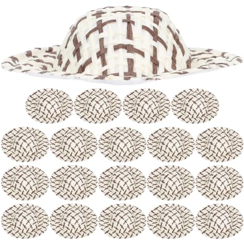 UPKOCH 20 Stück Geflochtener Strohhut Mini Puppen Windeln Kleiner Hut Foto Requisite Kleines Deko Accessoire Gewebter Hut Puppenhüte Kleine Hüte Gewebte Kappen Kleiner UPKOCH 20 Stück Geflochtener Strohhut Mini Puppen Windeln Kleiner Hut Foto Requisite Kleines Deko Accessoire Gewebter Hut Puppenhüte Kleine Hüte Gewebte Kappen Kleiner von UPKOCH