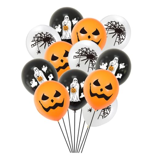 UPKOCH 20 Stück Halloween-ballon Ö Party Latexballon Ballonanzug 12-zoll-ballon Bedruckter Luftballon Emulsion von UPKOCH
