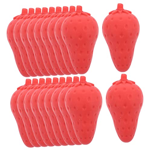 UPKOCH 20 Stück Kreative Erdbeer Radiergummis für Lustige Kawaii Radierer für Schule Belohnungen und Partys für Junge UPKOCH 20 Stück Kreative Erdbeer Radiergummis für Lustige Kawaii Radierer für Schule Belohnungen und Partys für Junge von UPKOCH