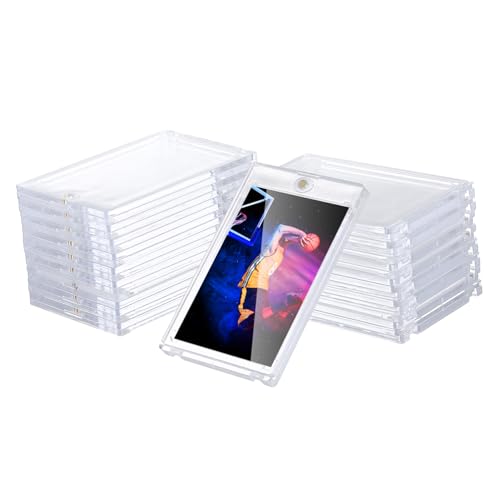 UPKOCH 20 Stück Magnetische Kartenhalter Klarer Karten Schutz für Trading Cards Uv Schutz für Sportkarten Display Cases Magnetverschluss Vielseitig Einsetzbar UPKOCH 20 Stück Magnetische Kartenhalter Klarer Karten Schutz für Trading Cards Uv Schutz für Sportkarten Display Cases Magnetverschluss Vielseitig Einsetzbar von UPKOCH